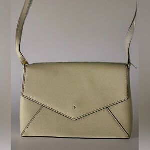 Kate Spade Cream Envelope Crossbody Bag